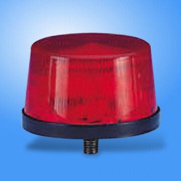 Key Specifications/Special Features:

    * Output: 3W
    * Rated voltage: 6 to 12V, 24VDC available
    * Current drain: 180mA
    * Flash rate: 90 flashes/minute
    * Material: ABS resin base, polycarbonate/acrylic lens
    * Base color: black
    * Lens colors: clear, amber, blue, red
    * Dimensions: 70 x 43mm
    * Weight: 80g